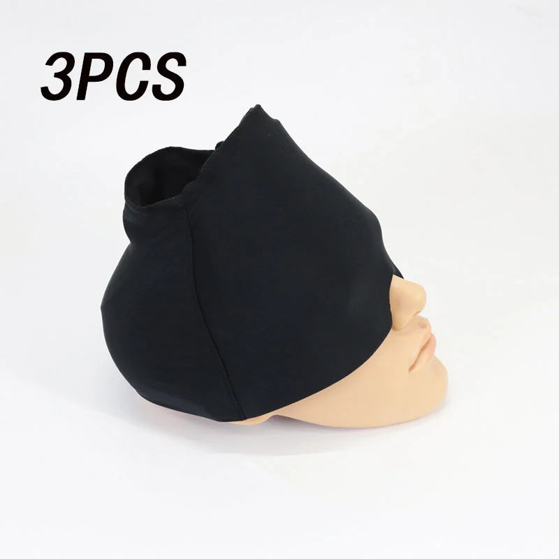 Cold Therapy Migraine Relief Hat with elastic compression for full head coverage
