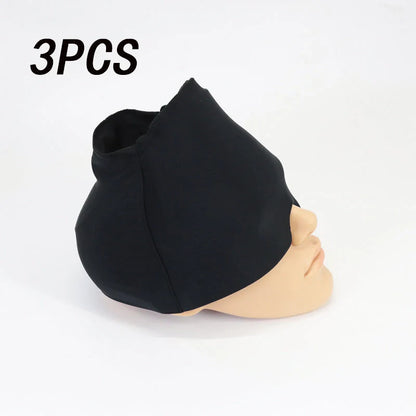 Cold Therapy Migraine Relief Hat with elastic compression for full head coverage