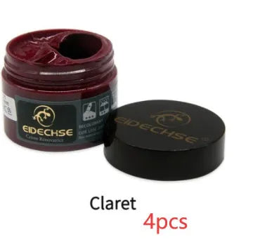 50ml leather repair cream colour restorer paste for car seats, sofas, shoes and wallets in multiple colours