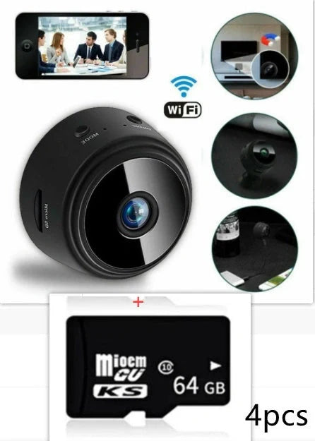 A9 Magnetic Suction Security Camera with HD 1080P and infrared night vision