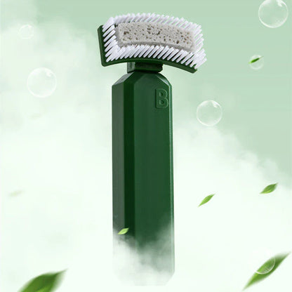 Premium multi-purpose cleaning brush with soft sponge and sturdy mesh cotton heads for versatile cleaning in kitchen, bathroom, and more