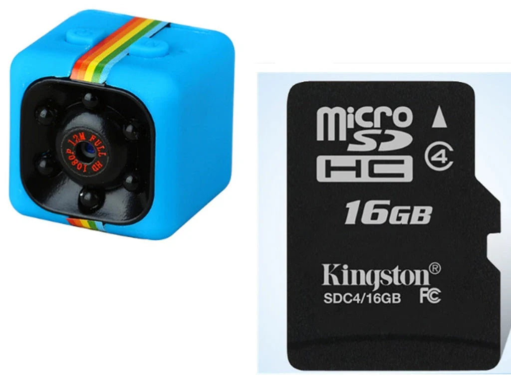 SQ11 Mini Camera with 1080P HD video, night vision, and infrared recording for capturing high-quality footage
