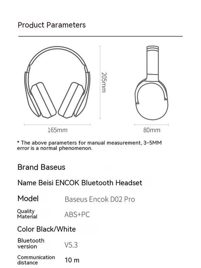 Wireless Bluetooth gaming headset in black sports style design