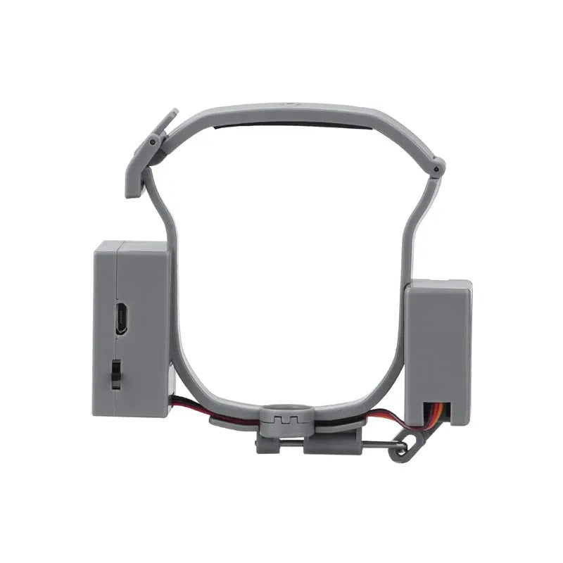 Dark grey ABS drone thrower for DJI Air 3 with USB charging and height extension tripod, 500g capacity.