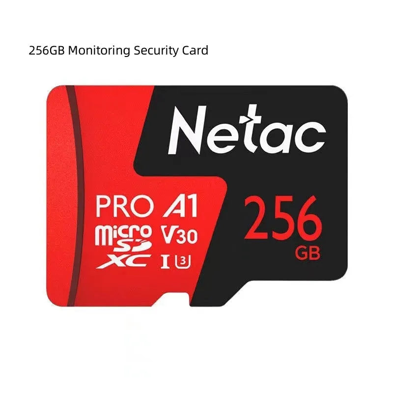 TF memory card for dash cams and security cameras in 16GB to 256GB capacities.