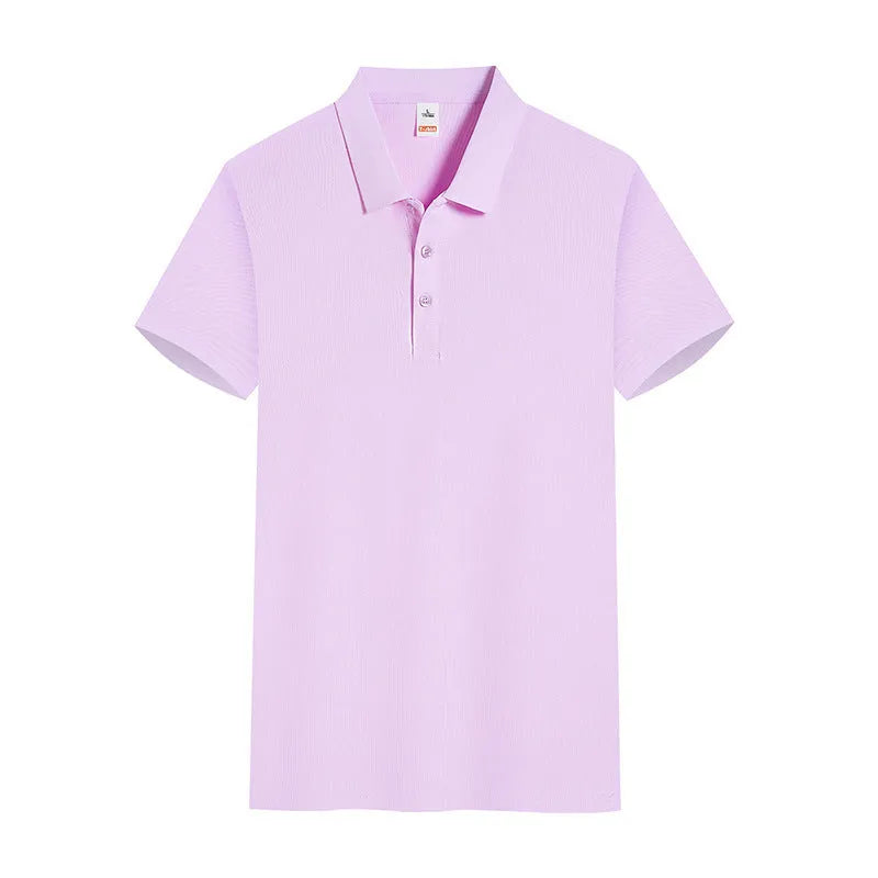Short sleeve cotton pullover summer work clothes in multiple colours and sizes S to 4XL
