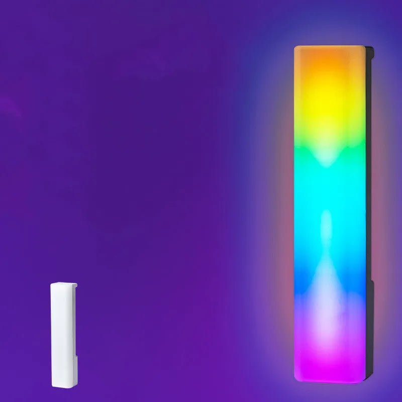 3D RGB light pick-up table top ambiance lamp with voice activation and USB power connection