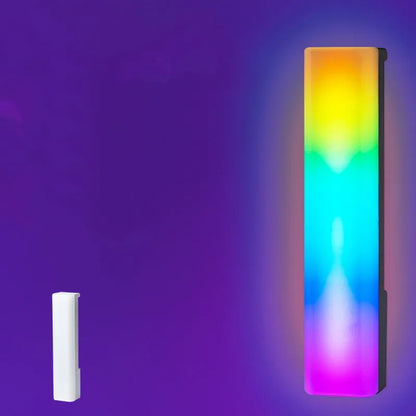 3D RGB light pick-up table top ambiance lamp with voice activation and USB power connection
