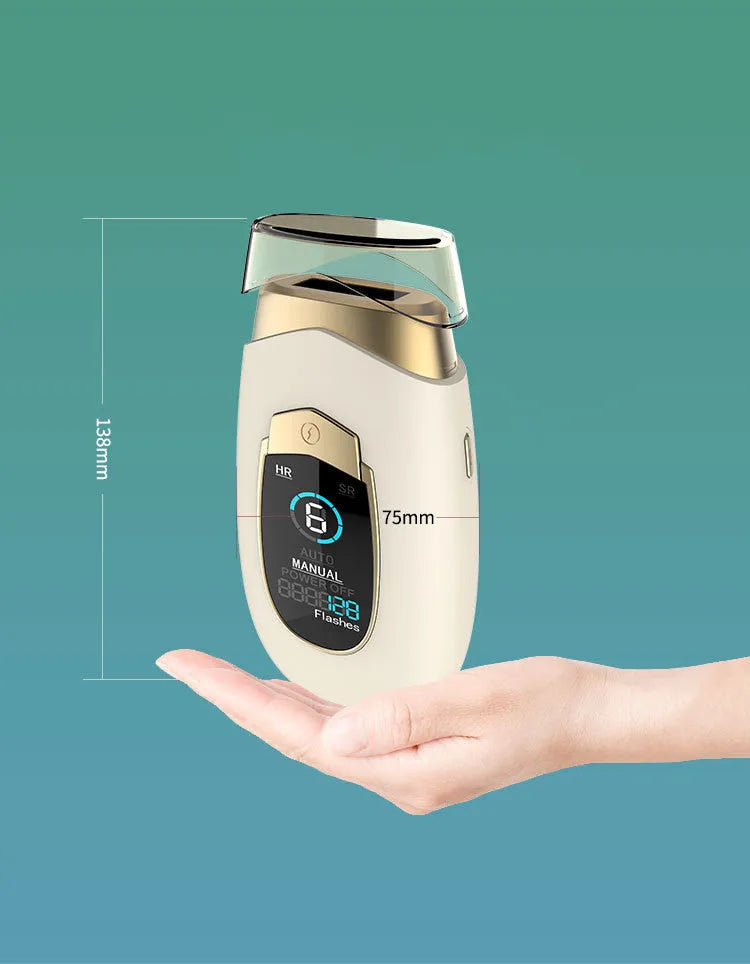 Laser Hair Removal Equipment for Home Use with Goggles and Power Adapter, Whole Body Hair Trimmer for Women, Non-Freezing Point, PC/ABS Build, Multiple Colours and Plug Styles