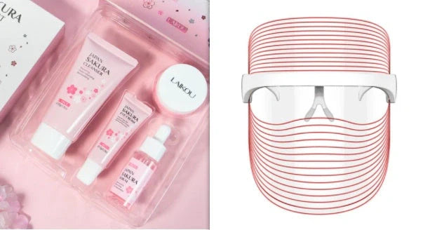 7 Colour LED Mask for skin rejuvenation and light therapy