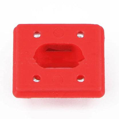 Ten white plastic snap-in clips for BMW interior door panel repair.