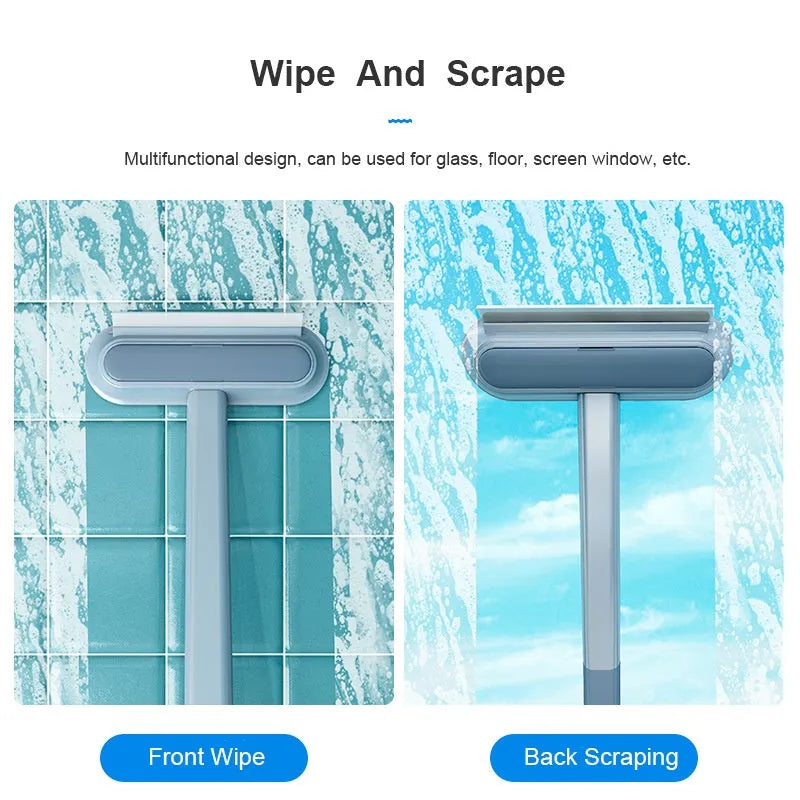 Multifunctional hair removal brush with flannel surface for pet hair and screen cleaning