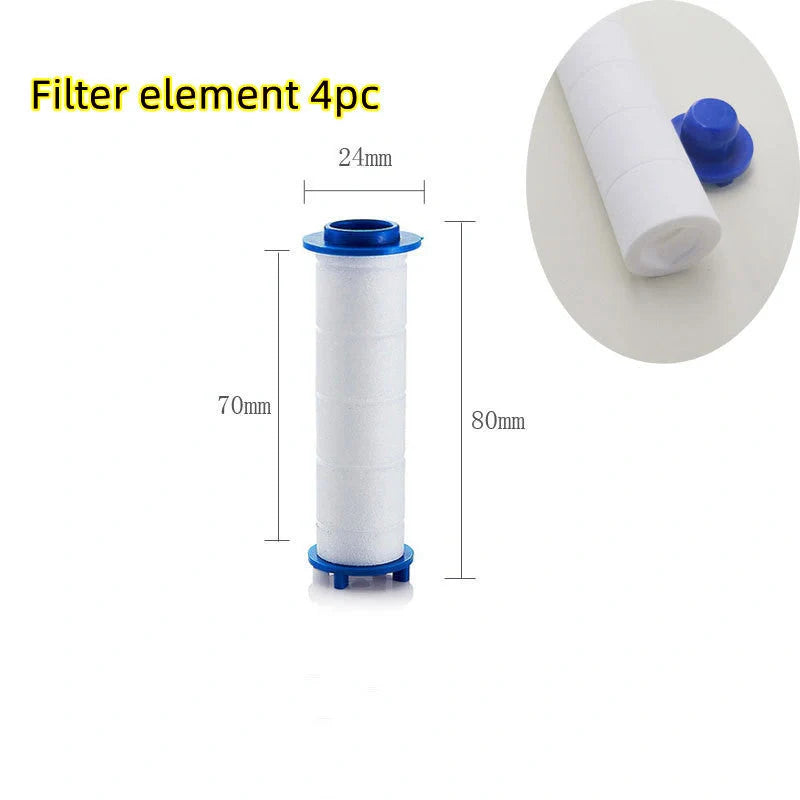 Turbo Propeller Shower Head with 360° fan extension and holder for a luxurious shower experience