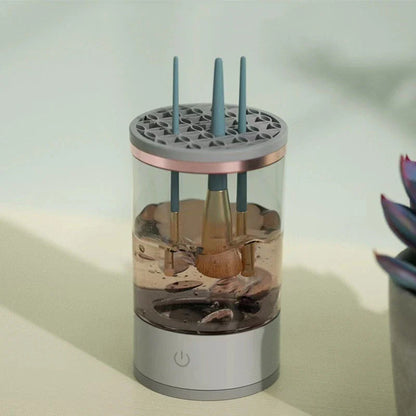 Automatic Makeup Brush Cleaner with USB Charging - Effortlessly clean your makeup brushes for flawless application