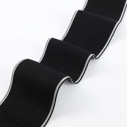 Elastic ankle support bandage for sports winding application in black, blue, or orange free size
