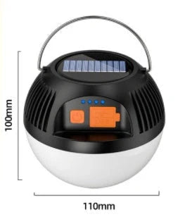 Outdoor Camping Type-C Charging USB Ball Portable Tent Light with high-brightness LED