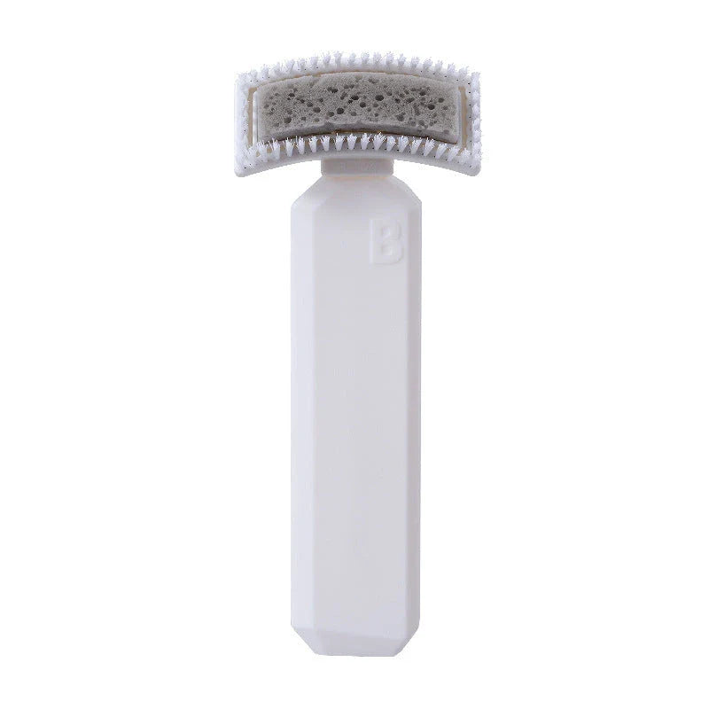 Premium multi-purpose cleaning brush with soft sponge and sturdy mesh cotton heads for versatile cleaning in kitchen, bathroom, and more