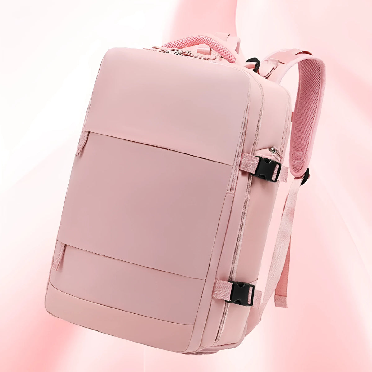 Large multifunctional men's luggage backpack in nylon with 20-35L capacity for travel