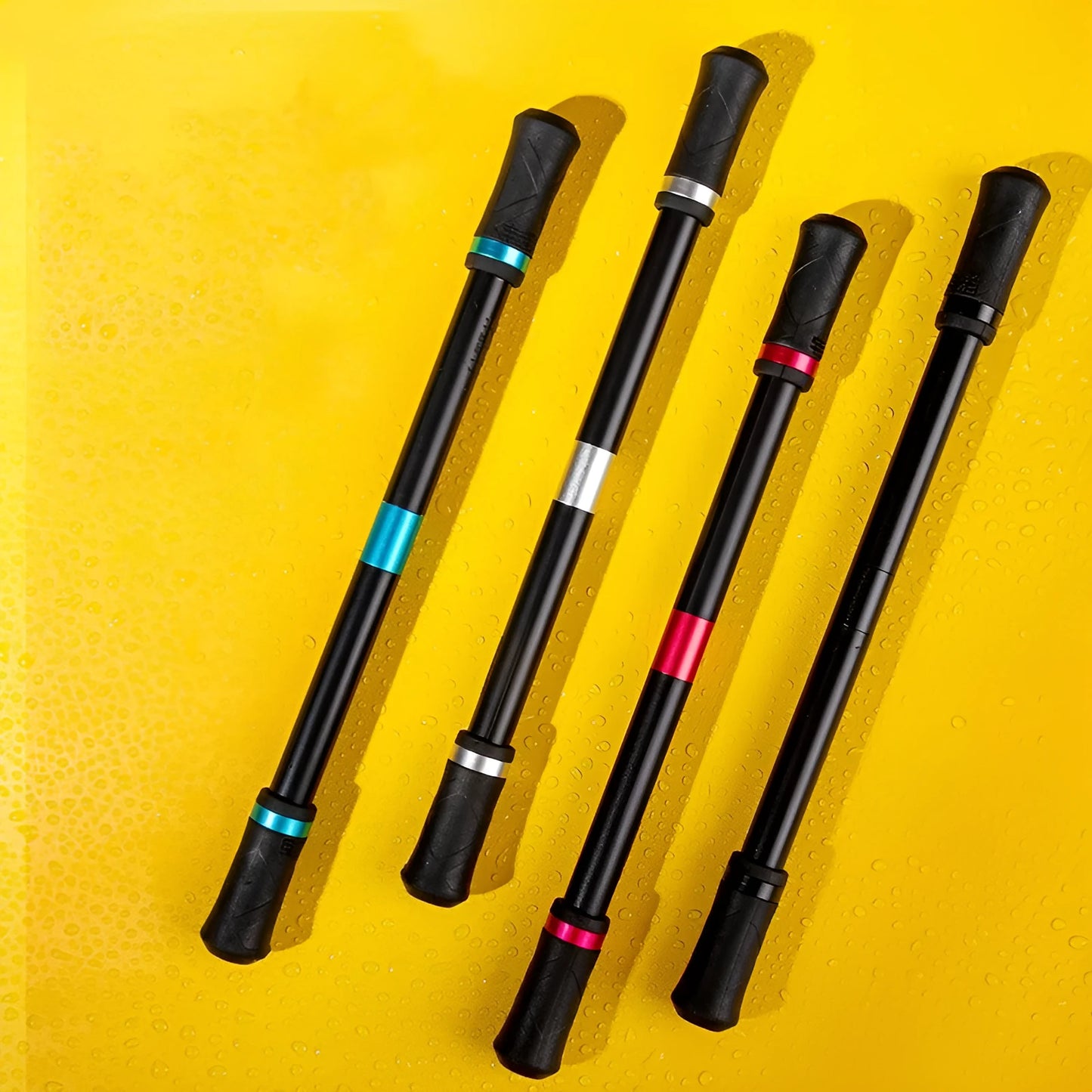 ABS plastic pen spinning training tool for finger flexibility exercises in various colour options