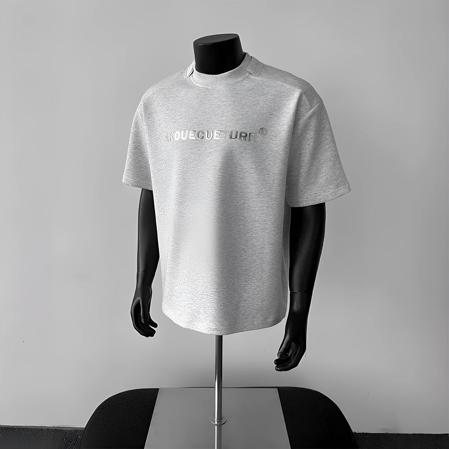 Men's pure cotton short sleeve summer shirt in loose fit pullover style