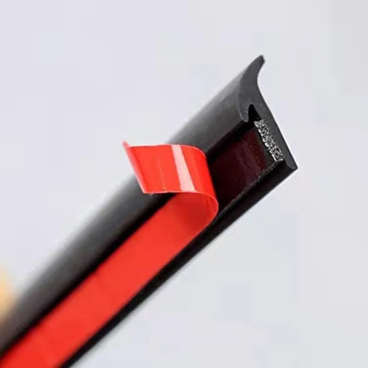 TPE rubber seal strip for car bumper and door gap filling in black or white colour