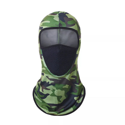 Lycra Soft Equipment Outdoor Windproof Sunscreen Hood in various colours