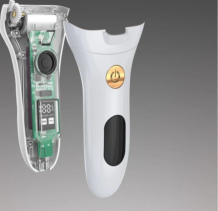 Electric Foot Grinder with dual-speed settings for removing dead skin and calluses