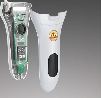 Electric Foot Grinder with dual-speed settings for removing dead skin and calluses