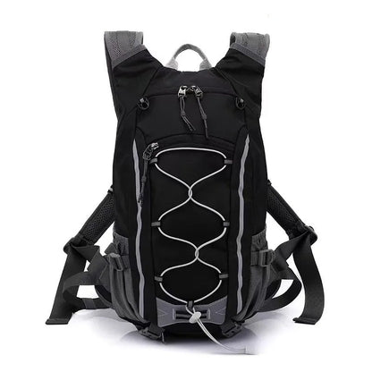 Cycling vest backpack in nylon, 20L capacity, breathable waterproof ultra-light design, shown in yellow