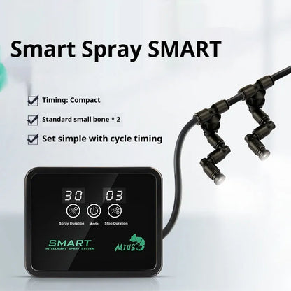 Rain Forest cylinder timing spray system for simulated rainfall humidification, 0.7KG, intelligent spray unit