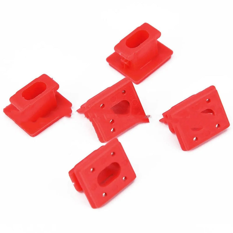 Snap clip interior trim panel door fasteners for BMW 3 Series E46, BMW 7 Series E65 E66, BMW X3 E83, and other BMW models. Replacement plastic buckles for damaged, lost, or broken original door panel clips.