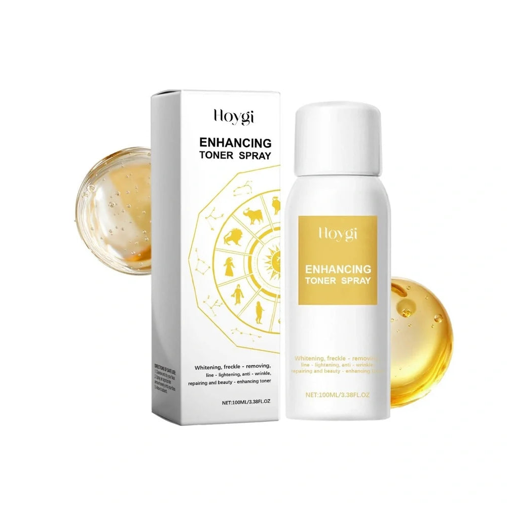 100ml skin brightening and whitening spray bottle with hexapeptide-9 and sodium hyaluronate