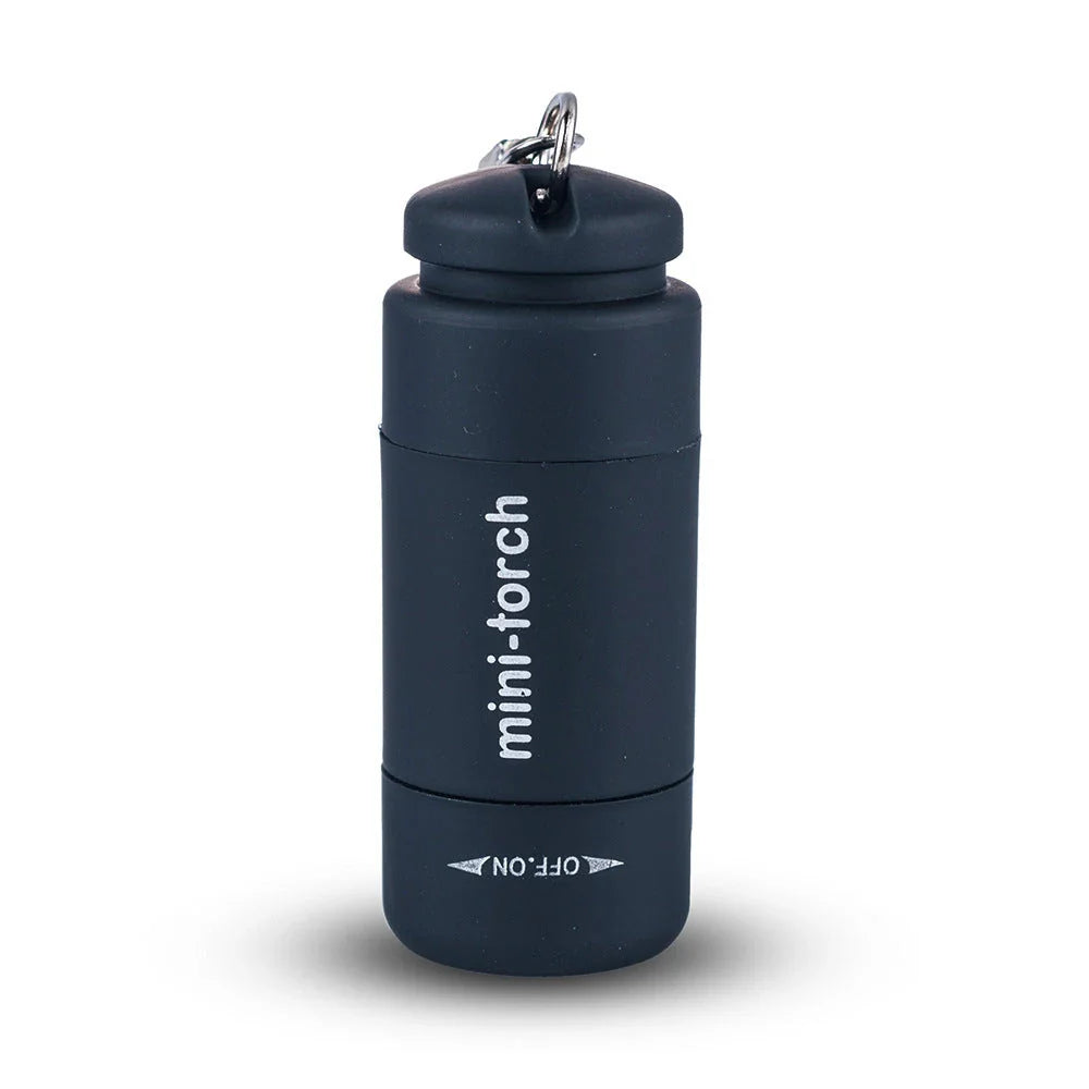 Compact and Versatile USB Rechargeable Flashlight in Various Colors