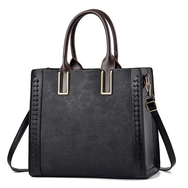 Adjustable PU Leather Shoulder Bag for Women in various colours