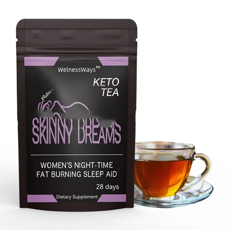 28-day herbal tea collection with multiple blends for women's body care