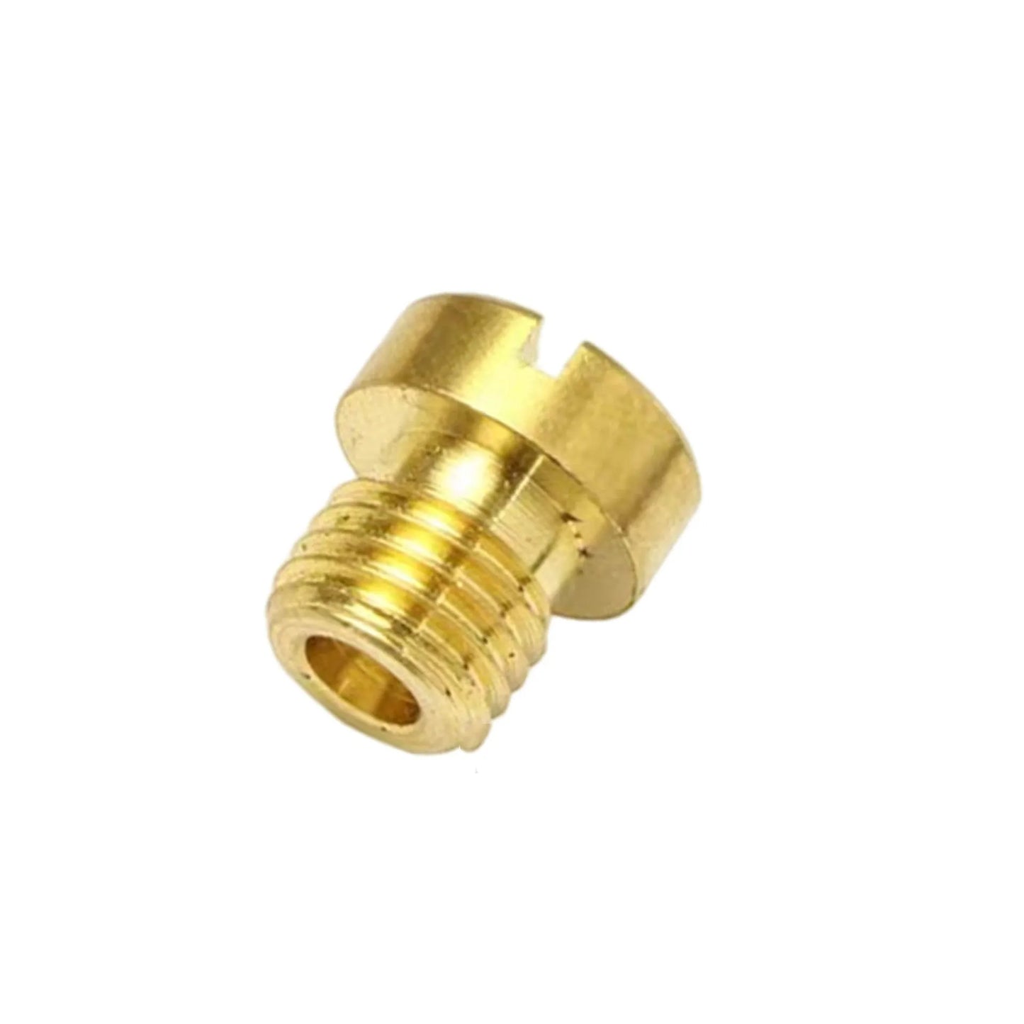 Brass M6 carburettor main jet nozzle for Derotto PHBN and PHVA models.