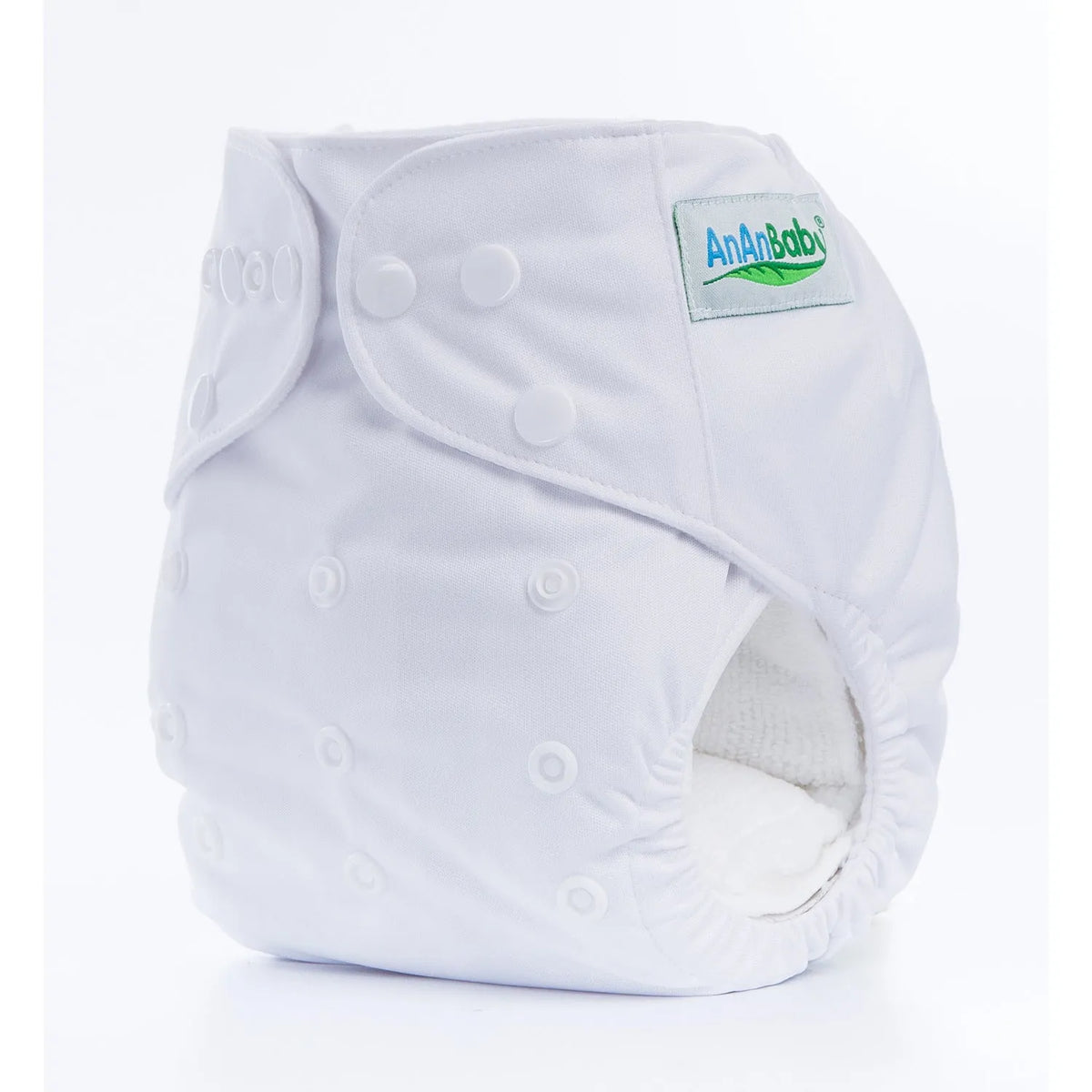Solid colour leak-proof baby diaper pants with brushed cloth and bamboo charcoal lining, 36.5 x 32.5 cm