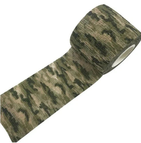 Self-Adhesive Camouflage Elastic Bandage for secure first aid support