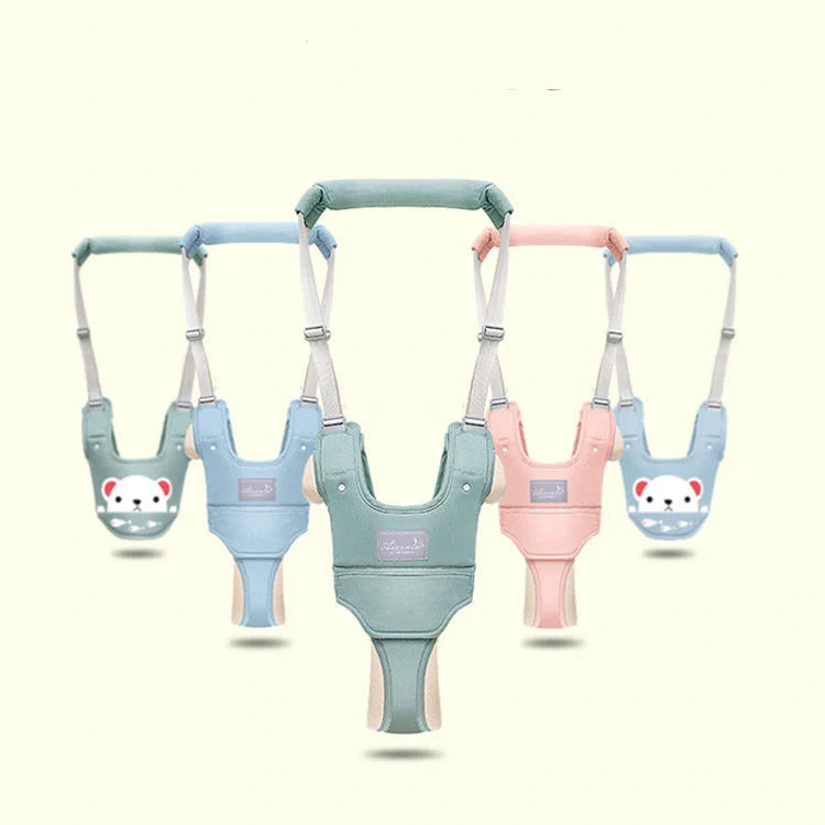 Breathable baby walker harness for toddlers in various colours and designs
