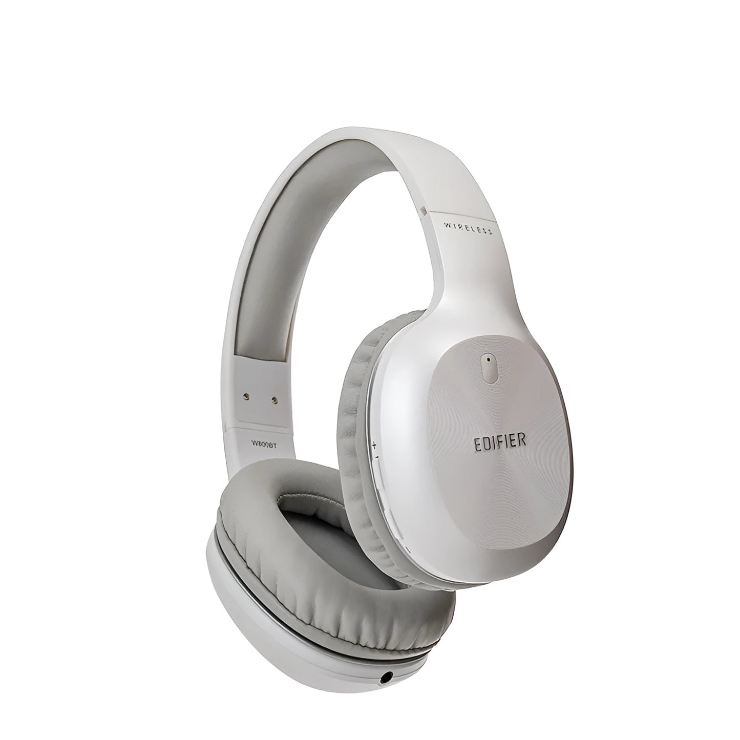 Black wireless Bluetooth sports headset with a detachable headband on a white background.