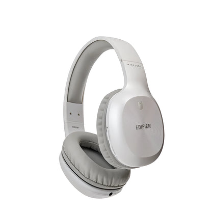 Black wireless Bluetooth sports headset with a detachable headband on a white background.