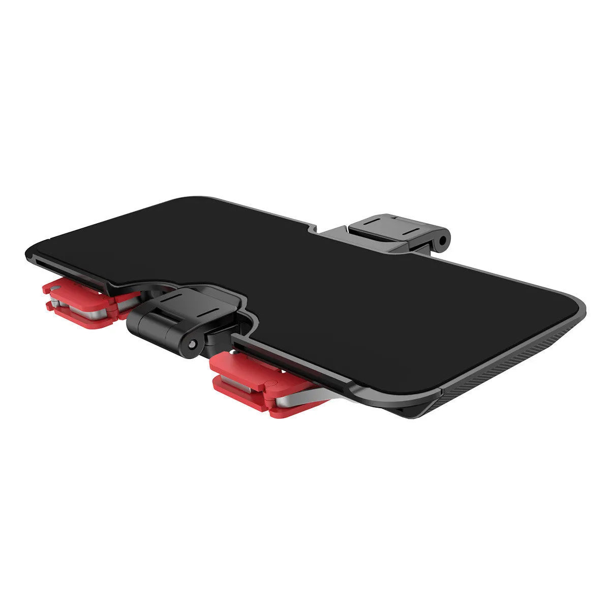 Black PG-9137 mobile phone trigger grip controller with adjustable sliding button and telescopic phone clip