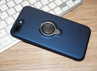 Magnetic phone case in solid colours showing back cover design for iPhone compatibility