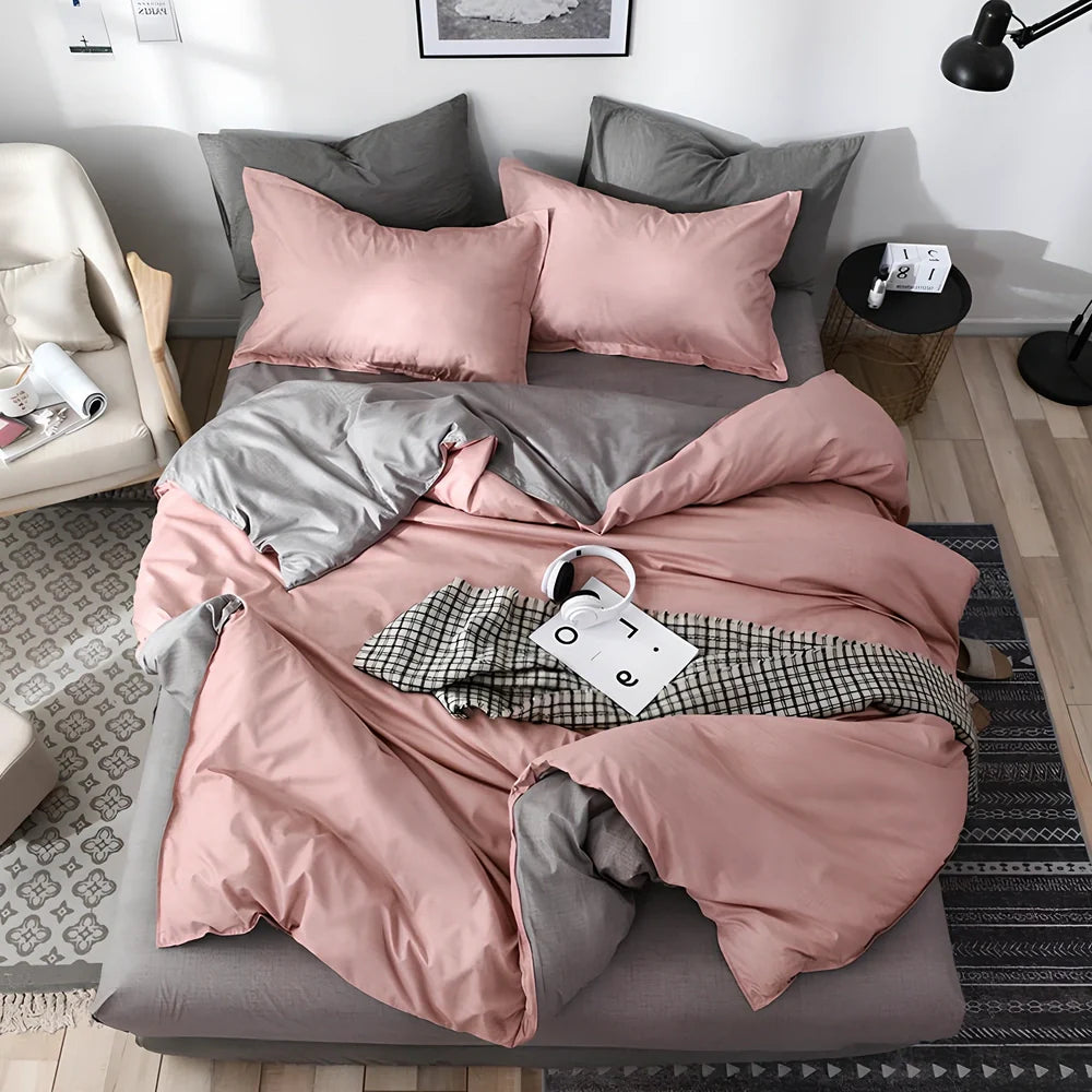 Diamond velvet bedding set with chitin fibre quilt in dark grey, includes duvet cover and sheets for 1.0m-2.2m beds