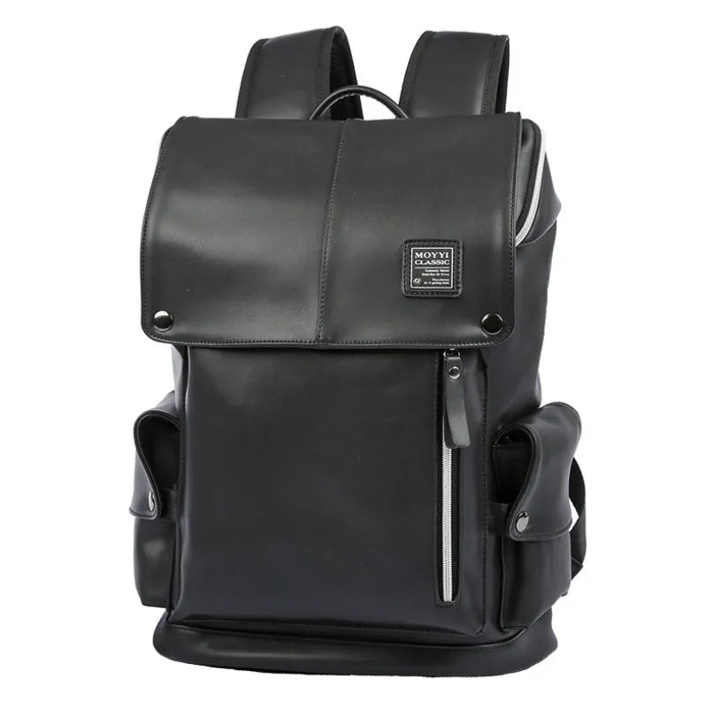 Square vertical crossbody bag in high quality PU with double root strap, car suture detail, 31x17x44cm, black or black and white