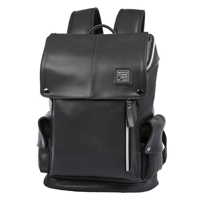Square vertical crossbody bag in high quality PU with double root strap, car suture detail, 31x17x44cm, black or black and white