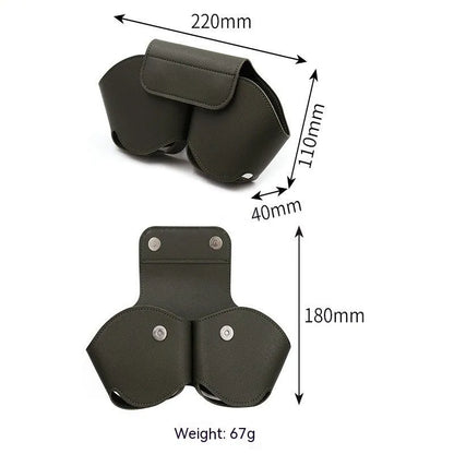 AirPods Max headset protective cover in PU leather, shown in one of five available colours