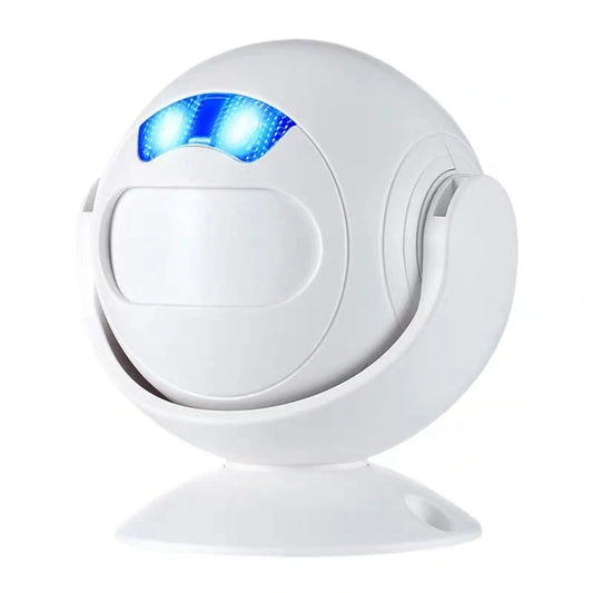 Burglar alarm KS-SF23 with white finish and compact design