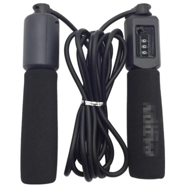 Adjustable 3 metre fitness skipping rope with foam handles in multiple colour options