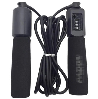 Adjustable 3 metre fitness skipping rope with foam handles in multiple colour options